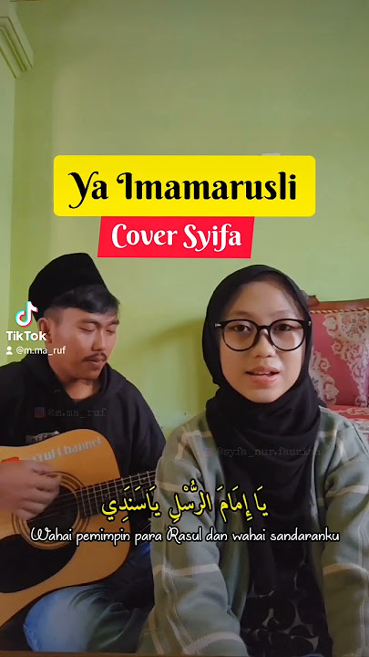 Ya Imamarusli Viral Tiktok Cover Syifa #shorts #shortvideo #sholawatmerdu