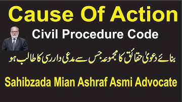 Cause of Action In Civil Suit/Civil Procedure Code, 1908/Lawyer Online/Qanoondan/Advocate Online