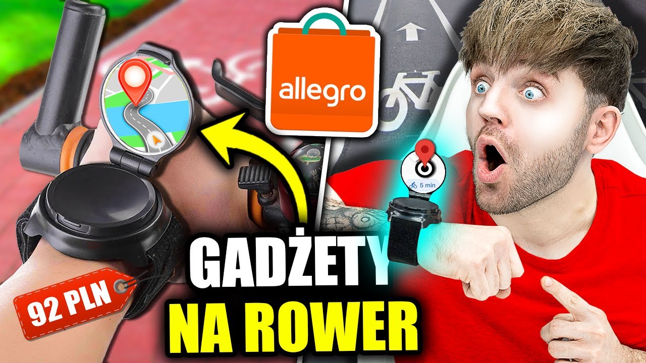 Najlepsze GADETY NA ROWER i HULAJNOGE z Allegro