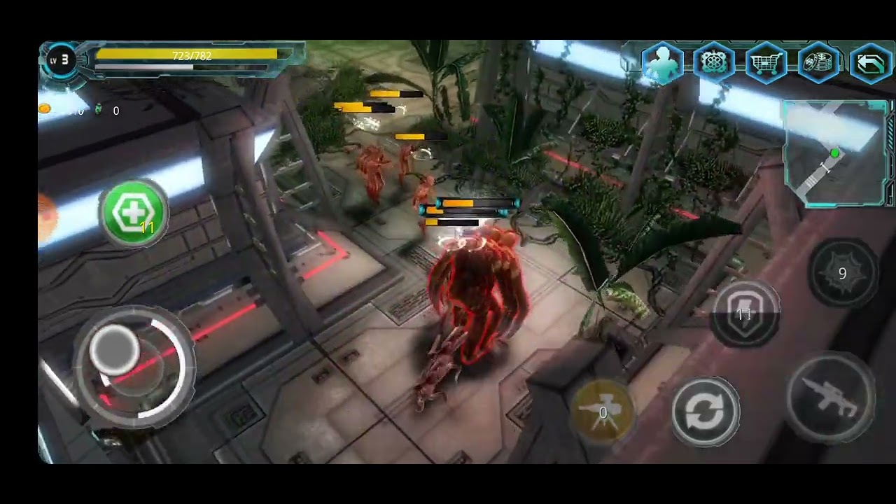 Alien zone plus game, new game - YouTube