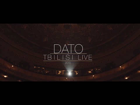 Dato - ლალი. (Lali) (Tbilisi Live 2015)