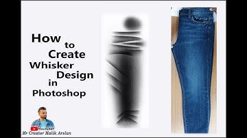 How Make 3D Whisker In Photohop /CC/2021/PSD #howtomakewhiskerdesignsindenim #3dwhisker