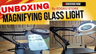 #unboxing Magnifying Glass Light for Crafts 🧐