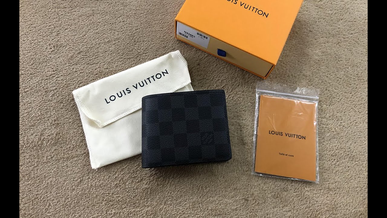 Louis Vuitton Wallet Multiple Monogram Eclipse in Canvas - US