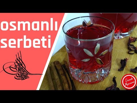 Osmanlı Şerbeti Nasıl Yapılır?Hibiskus(nar çiçeği) Tarifi