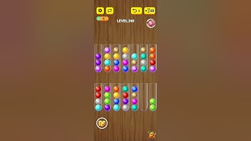 Ball sort puzzle level 249