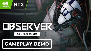 Observer: System Redux || Next Gen RTX ON HDR || PC Demo || Gameplay || RTX 3080