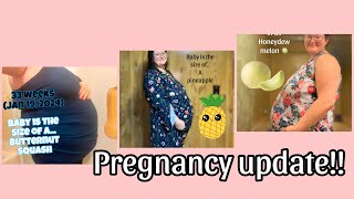 33-35 Week Pregnancy Update! (Jan 19, 2024 Jan 26, 2024 & Feb 02, 2024)