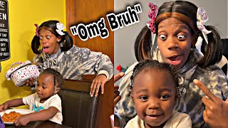	My Life at 12 Years Old With a Wild 2-Year-Old 😭 