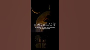 ما تيسر من سورة آل عمران، للقارئ يحيى ياسين. #قرآن #قران_كريم