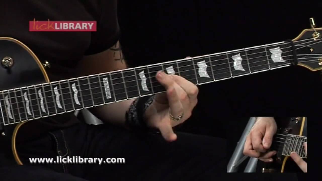 A New Level - Guitar Solo - Slow & Close Up - www.licklibrary.com