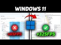 Optimize Windows 11 For GAMING - Best Settings HIGH FPS &amp; NO DELAY!