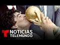 El mundo del fútbol llora la muerte de Diego Armando Maradona | Noticias Telemundo
