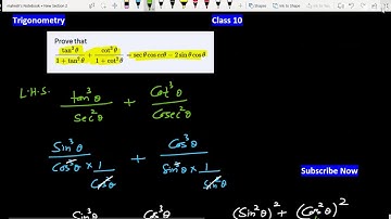 Prove tan^3 theta/1+tan^2theta+(cot^3theta/(1+cot^2theta)=sec(theta)*cosectheta-2sin theta*costheta