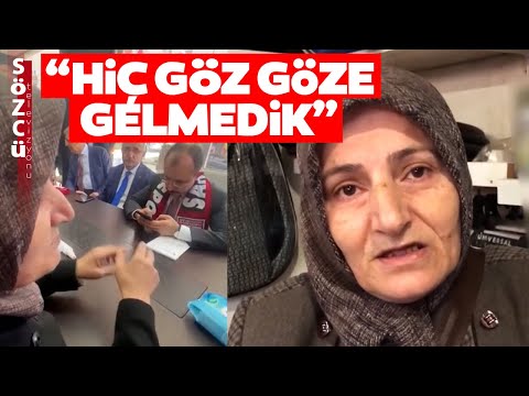 AKP'li Bakan Mehmet Muş'un Yüzüne Bakmadığı Kadın SÖZCÜ'ye Konuştu! 'Yüzüme Baksaydı...'