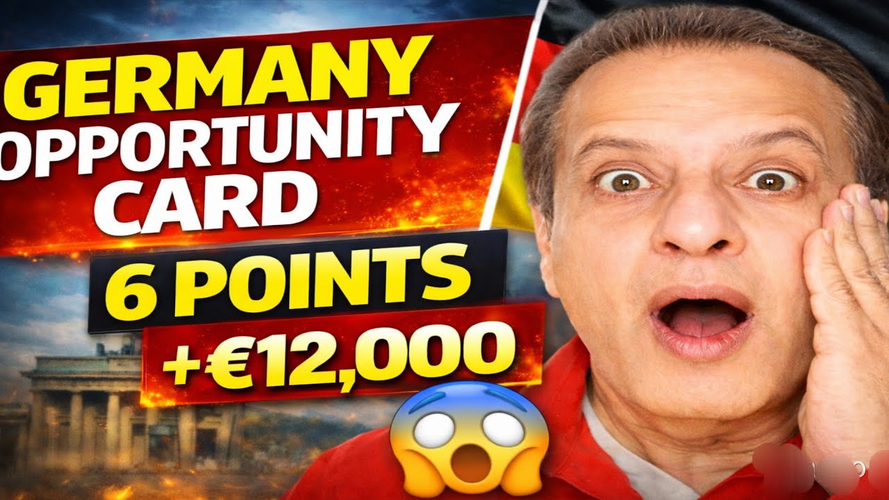 Germany Opportunity Card 2026 🇩🇪 | Points System, Bank Statement & Requirements