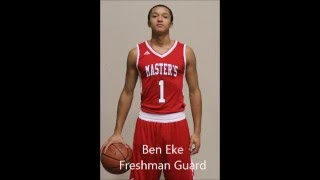 Ben Eke The Masters School (West Simsbury Ct) Dunk Contest Jan. 2016