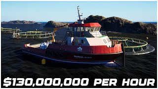 Navi in ​​mare: come fare soldi facilmente con un allevamento ittico su una barca di livello 3 (c... screenshot 5