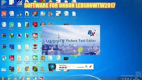 ONBON # LEDSHOWTW2017