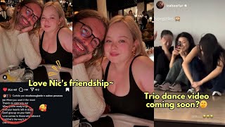NICOLA AND JVN BOTH LOOK GORGEOUS🔥 Awww Yerin and Michelle went to dance practice with Isabella