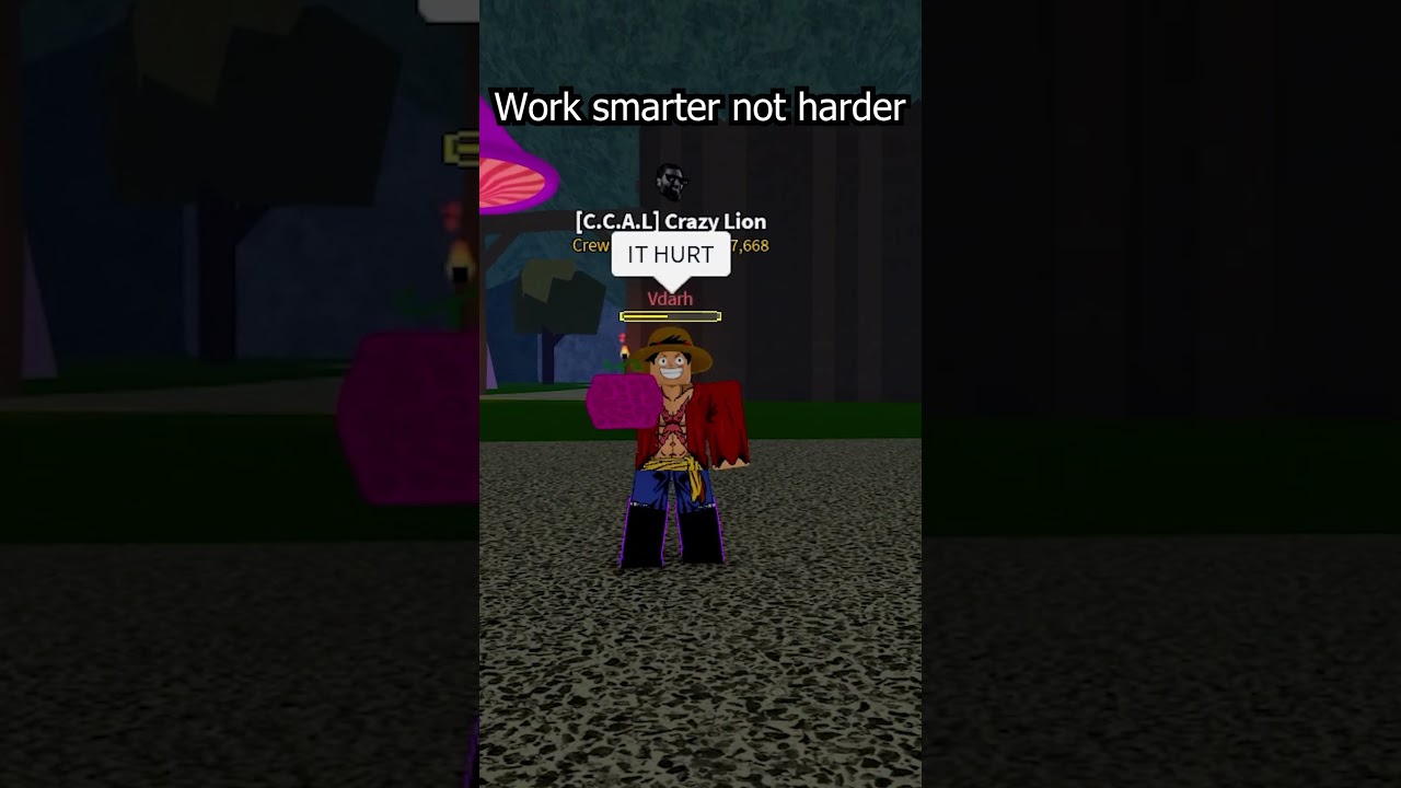 Work smarter not harder! - Roblox