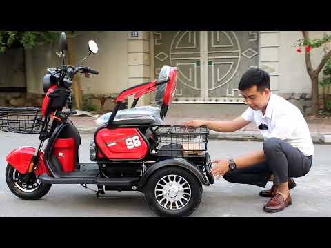Video GIỚI THIỆU CHI TIẾT XE ĐIỆN 3 BÁNH 3 CHỖ NGỒI GIÁ RẺ... - youtube
