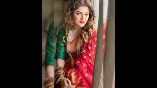 Actress Srabanti Chatterjee sarees look