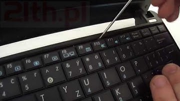How to replace or remove keyboard in Asus EEE PC 1001PXD