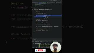Create Entity of Realm DB in android studio kotlin. #android #realmadrid