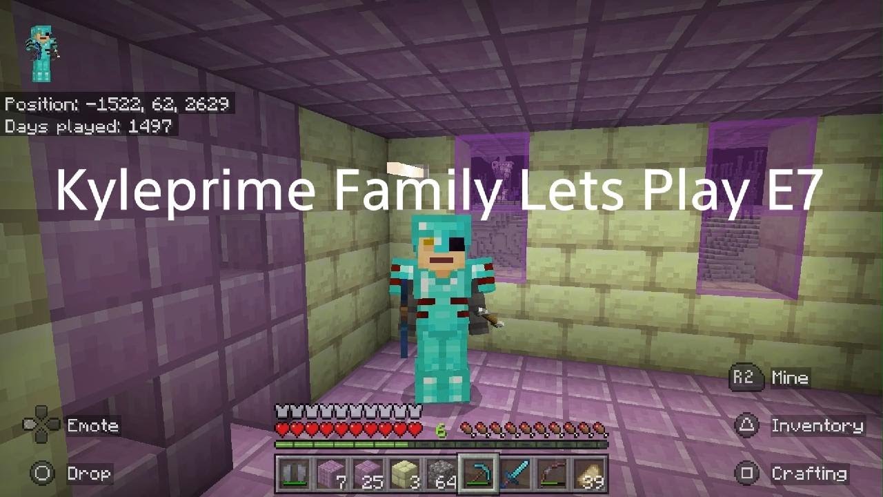 Kyleprime Family Lets Play E7. End City Raiding
