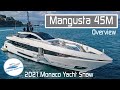 147ft Mangusta GranSport 2021 | Overview @ 2021 Monaco Yacht Show