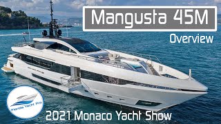 147ft Mangusta GranSport 2021 | Overview @ 2021 Monaco Yacht Show