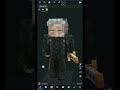 Making Vergil Part 1 #minecraft #devilmaycry #vergil #blockbench