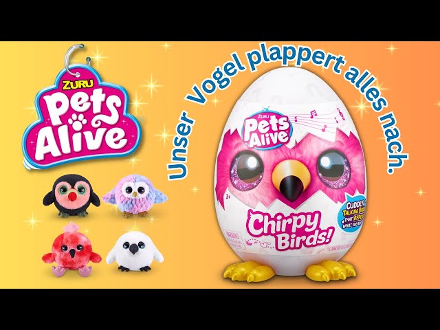 Zuru Pets Alive Chirpy Birds - Unser Vogel plappert uns alles nach class=