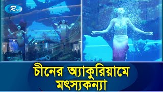 রূপকথা থেকে মৎস্যকণ্যাদের সরাসরি জায়গা হলো চীনের অ্যাকুরিয়ামে ! China Exclusive