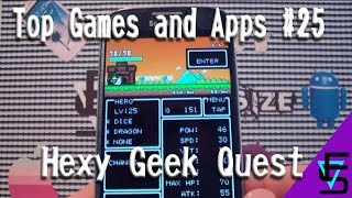 Top 10 Android Games and Apps #25 (Hexy Geek Quest) screenshot 5