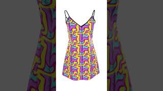 Satin Mini Slip Dress
