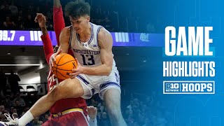 Maryland at Northwestern | HIGHLIGHTS | Big Ten Basketball | 1/16/25
