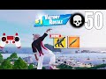 50 Elimination Solo Squads Gameplay &quot;Build Only&quot; Wins (NEW Fortnite Chapter 4 Season 4)