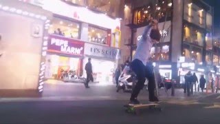 Aero grab (cosmo longboard)
