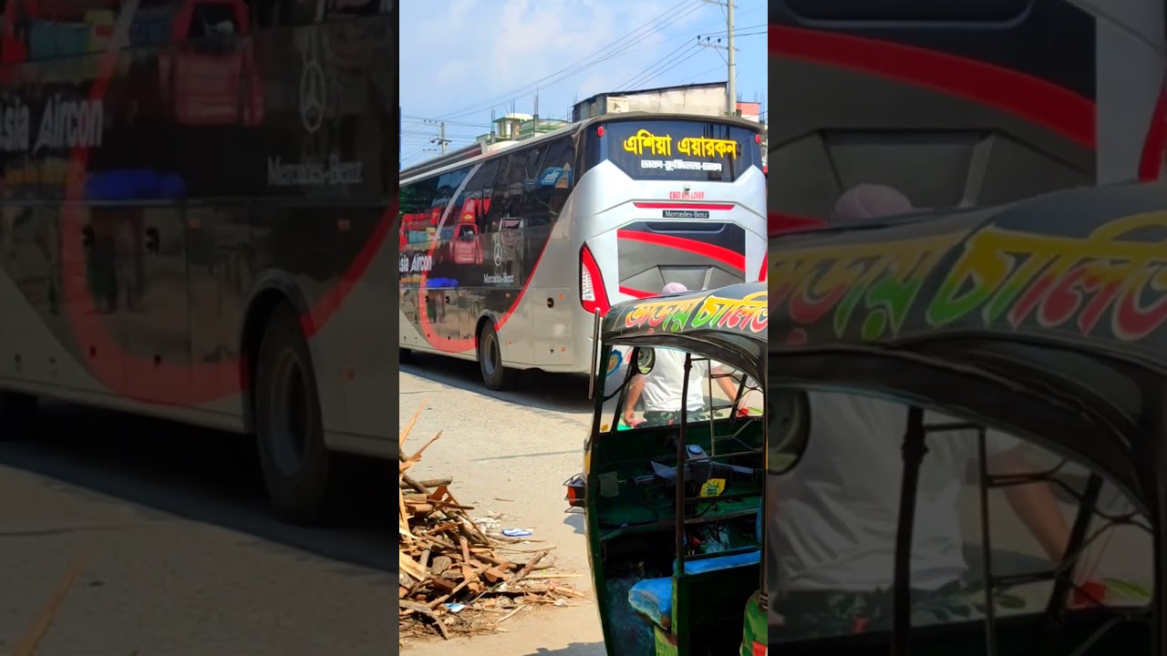 Bangladesh Mercedes-Benz Bus Asia Aircon.