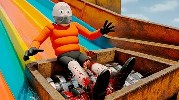 RAGDORE / GORAG - Shredder vs Ragdoll Creazy Experiments #16