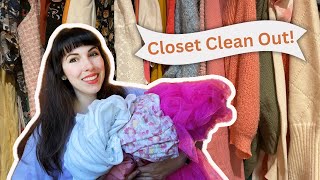 Closet Clean Out! Try On Vlog!