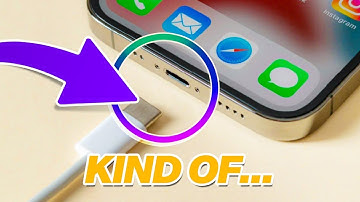 Finally The iPhone Has USB-C With A Catch