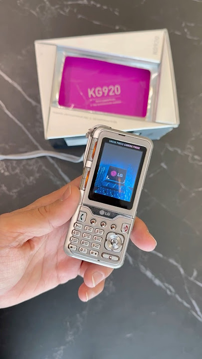 LG KG920 nostalgia 2006 #retro #lg #retrophone