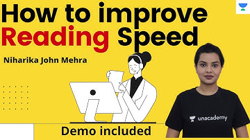 How to Improve Reading Speed? In English by Niharika John Mehra