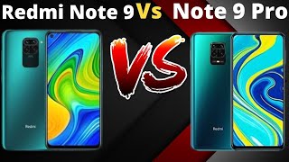 Redmi Note 9 vs Redmi Note 9 Pro Comparison |  Note 9 Vs Note 9 pro | Mobile Leaks