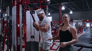 Cable Hammer Curl/Tricep Press Down Superset