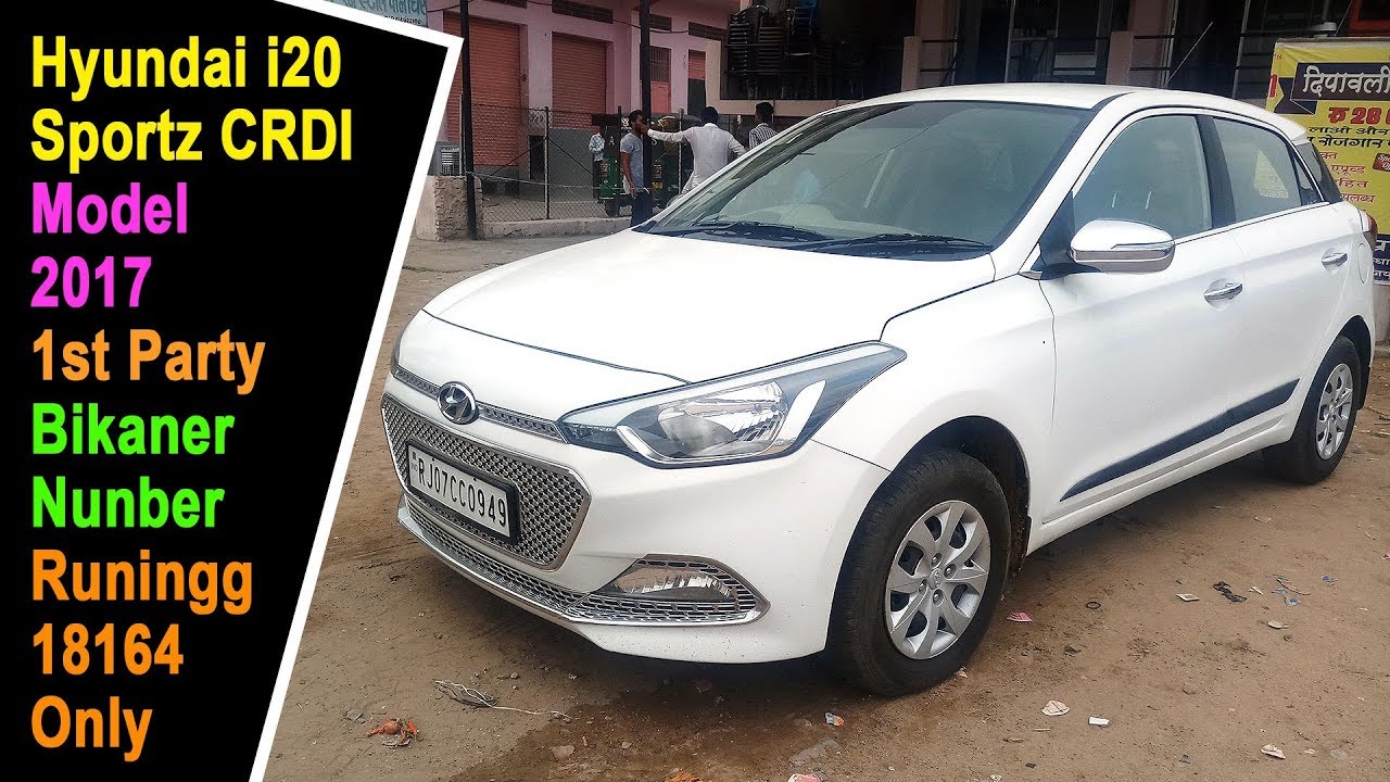 Hyundai I Sportz Crdi Model 17 1st Party Bikaner Number Running Only Topgaadi Youtube