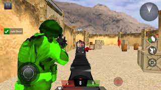 FPS Commando Strike Mission - Android GamePlay | Green team VS Red team screenshot 5